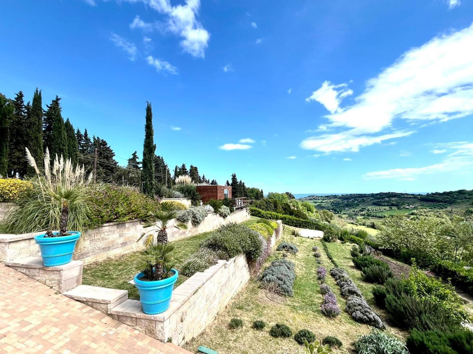 Villa Silvio Civitanova Alta Exterior foto